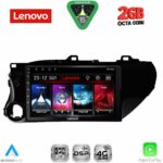 LENOVO LVF 5721_CPA (10inc) MULTIMEDIA TABLET for TOYOTA HILUX mod. 2017-2026