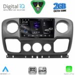 DIGITAL IQ RSF 4463_CPA (10inc) MULTIMEDIA TABLET for NISSAN NV400 - OPEL MOVANO - RENAULT MASTER mod. 2010-2020