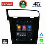 LENOVO SSX 9985_CPA TESLA STYLE for VW GOLF 7 mod. 2013-2021