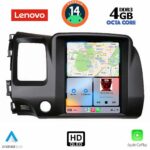 LENOVO SSX 9988_CPA TESLA STYLE for HONDA CIVIC 4D mod. 2006-2012 - Image 2