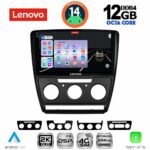 LENOVO SSZ 12595BL_CPA (10inc) MULTIMEDIA TABLET for SKODA OCTAVIA 5 mod. 2005-2012 (BLACK)