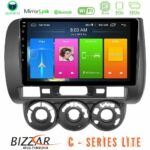Bizzar C Series Lite 4Core Android14 2+32GB  Honda Jazz 2002-2008 (Manual A/C) Navigation Multimedia Tablet 9"
