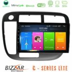 Bizzar C Series Lite 4Core Android14 2+32GB Honda Civic 1995-2001 Navigation Multimedia Tablet 9"