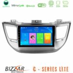 Bizzar C Series Lite 4Core Android14 2+32GB  Hyundai Tucson 2015-2018 Navigation Multimedia Tablet 9"
