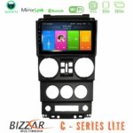 Bizzar C Series Lite 4Core Android14 2+32GB  Jeep Wrangler 2008-2010 Navigation Multimedia Tablet 9"