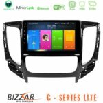 Bizzar C Series Lite 4Core Android14 2+32GB  Mitsubishi L200 2016-> amp; Fiat Fullback (Auto A/C) Navigation Multimedia Tablet 9"
