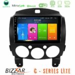 Bizzar C Series Lite 4Core Android14 2+32GB  Mazda 2 2008-2014 Navigation Multimedia Tablet 9"