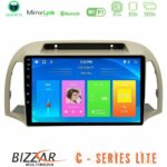 Bizzar C Series Lite 4Core Android14 2+32GB  Nissan Micra K12 2002-2010 Navigation Multimedia Tablet 9"