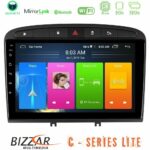 Bizzar C Series Lite 4Core Android14 2+32GB  Peugeot 308/RCZ Navigation Multimedia Tablet 9"