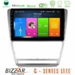 Bizzar C Series Lite 4Core Android14 2+32GB  Skoda Octavia 5 Navigation Multimedia Tablet 10"