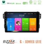 Bizzar C Series Lite 4Core Android14 2+32GB  Suzuki Splash amp; Opel Agila 2008-2014 Navigation Multimedia Tablet 9"