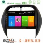 Bizzar C Series Lite 4Core Android14 2+32GB  Toyota RAV4 2001-2005 (Auto A/C) Navigation Multimedia Tablet 9"