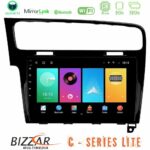 Bizzar C Series Lite 4Core Android14 2+32GB  VW GOLF 7 Navigation Multimedia Tablet 10"