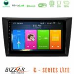 Bizzar C Series Lite 4Core Android14 2+32GB  Vw Golf 6 Navigation Multimedia Tablet 9"