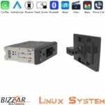 Bizzar 1DIN Deck Multimedia Deckless 11" με Carplay/AndroidAuto CA106W - Image 2
