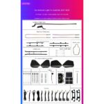 Ατμοσφαιρικός Φωτισμός Audi A4 (B9/8W) 2017-2025 OEM Ambient Light Full Kit