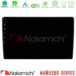 Nakamichi NAM5260 Series 4Core Android13 4+64GB Mitsubishi Outlander 2002 – 2007 Navigation Multimedia Tablet 10" Με Carplay & Android Auto