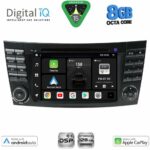 DIGITAL IQ BXF 790_CPAA (7'' DVD) MULTIMEDIA SYSTEM for MERCEDES E (W211) – CLS (W219) mod. 2003-2009