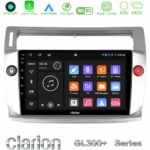 Clarion GL300+ Series 4Core Android11 4+64GB  Citroen C4 2004-2010 Navigation Multimedia Tablet 9"