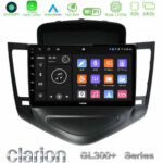 Clarion GL300+ Series 4Core Android11 4+64GB     Chevrolet Cruze 2009-2012 Navigation Multimedia Tablet 9"    (Μαύρο)