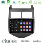 Clarion GL300+ Series 4Core Android11 4+64GB  Chevrolet Aveo 2011-2017 Navigation Multimedia Tablet 9"