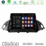 Clarion GL300+ Series 4Core Android11 4+64GB  Ford C-Max/Kuga Navigation Multimedia Tablet 9"