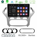 Clarion GL300+ Series 4Core Android11 4+64GB  Ford Mondeo 2007-2010 AUTO A/C Navigation Multimedia Tablet 9"