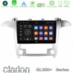 Clarion GL300+ Series 4Core Android11 4+64GB  Ford S-Max 2006-2012 Navigation Multimedia Tablet 9"