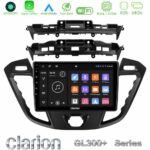 Clarion GL300+ Series 4Core Android11 4+64GB  Ford Transit Custom/Tourneo Custom Navigation Multimedia Tablet 9"