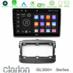 Clarion GL300+ Series 4Core Android11 4+64GB  Fiat 500L Navigation Multimedia Tablet 10"