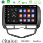 Clarion GL300+ Series 4Core Android11 4+64GB  Honda Jazz 2002-2008 (Auto A/C) Navigation Multimedia Tablet 9"