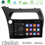 Clarion GL300+ Series 4Core Android11 4+64GB Honda Civic Hatchback 2006-2011 Navigation Multimedia Tablet 9"