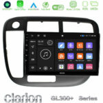 Clarion GL300+ Series 4Core Android11 4+64GB Honda Civic 1995-2001 Navigation Multimedia Tablet 9"