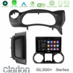 Clarion GL300+ Series 4Core Android11 4+64GB  Jeep Wrangler 2014-2017 Navigation Multimedia Tablet 10"