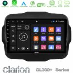 Clarion GL300+ Series 4Core Android11 4+64GB  Jeep Renegade 2015-2019 Navigation Multimedia Tablet 9"