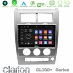 Clarion GL300+ Series 4Core Android11 4+64GB  Jeep Cherokee (KK) 2008-2012 Navigation Multimedia Tablet 10"