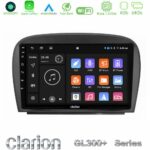 Clarion GL300+ Series 4Core Android11 4+64GB  Mercedes SL Class 2005-2011 Navigation Multimedia Tablet 9"