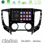 Clarion GL300+ Series 4Core Android11 4+64GB  Mitsubishi L200 2016-> amp; Fiat Fullback (Manual A/C) Navigation Multimedia Tablet 9"