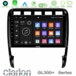 Clarion GL300+ Series 4Core Android11 4+64GB  Porsche Cayenne 2003-2010 Navigation Multimedia Tablet 9"