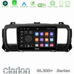 Clarion GL300+ Series 4Core Android11 4+64GB  Citroen/Peugeot/Opel/Toyota Navigation Multimedia Tablet 9"