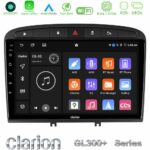 Clarion GL300+ Series 4Core Android11 4+64GB  Peugeot 308/RCZ Navigation Multimedia Tablet 9"