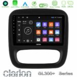 Clarion GL300+ Series 4Core Android11 4+64GB  Renault/Nissan/Opel/Fiat Navigation Multimedia Tablet 9"