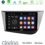 Clarion GL300+ Series 4Core Android11 4+64GB  Seat Leon Navigation Multimedia Tablet 9"