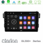 Clarion GL300+ Series 4Core Android11 4+64GB  Suzuki Splash amp; Opel Agila 2008-2014 Navigation Multimedia Tablet 9"