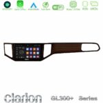Clarion GL300+ Series 4Core Android11 4+64GB  VW Sportsvan 2014-2020 Navigation Multimedia Tablet 9" (Ξύλινη απόχρωση)