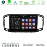 Clarion GL300+ Series 4Core Android11 4+64GB VW Sharan 2015-2023 Navigation Multimedia Tablet 9"