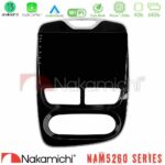 Nakamichi NAM5260 Series 4Core Android13 4+64GB Renault Clio 2012-2016 Navigation Multimedia Tablet 9" Με Carplay & Android Auto