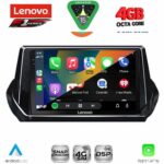 LENOVO SSQ 9509_CPA (9inc) MULTIMEDIA TABLET for PEUGEOT 208 - 2008 mod. 2021-2026