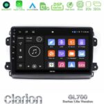 Clarion GL700 Lite Series 8Core Android11 2+32GB Citroen/Fiat/Opel Navigation Multimedia Tablet 9" Με Carplay & Android Auto
