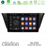 Clarion GL700 Lite Series 8Core Android11 2+32GB Iveco Daily 2014-2025 Navigation Multimedia Tablet 9" Με Carplay & Android Auto